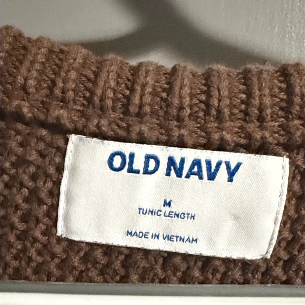 Old Navy Chocolate Knit Tunic - Picture 2 of 4